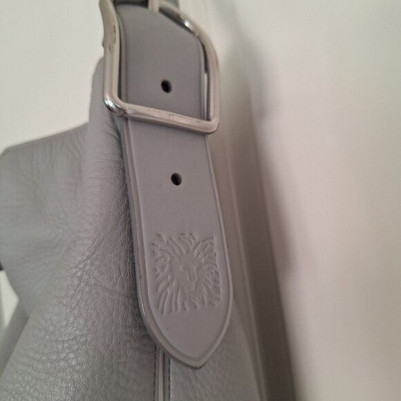 ANNE‎ KLEIN Large Gray Shoulder  Hobo Bag - Picture 3 of 13